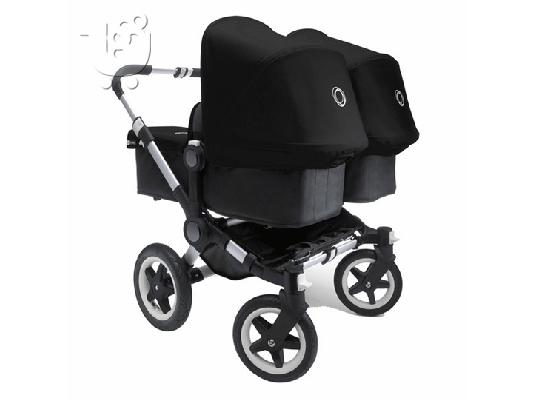 PoulaTo: Bugaboo Twins Καροτσάκι Donkey Duo πλήρες σύνολο